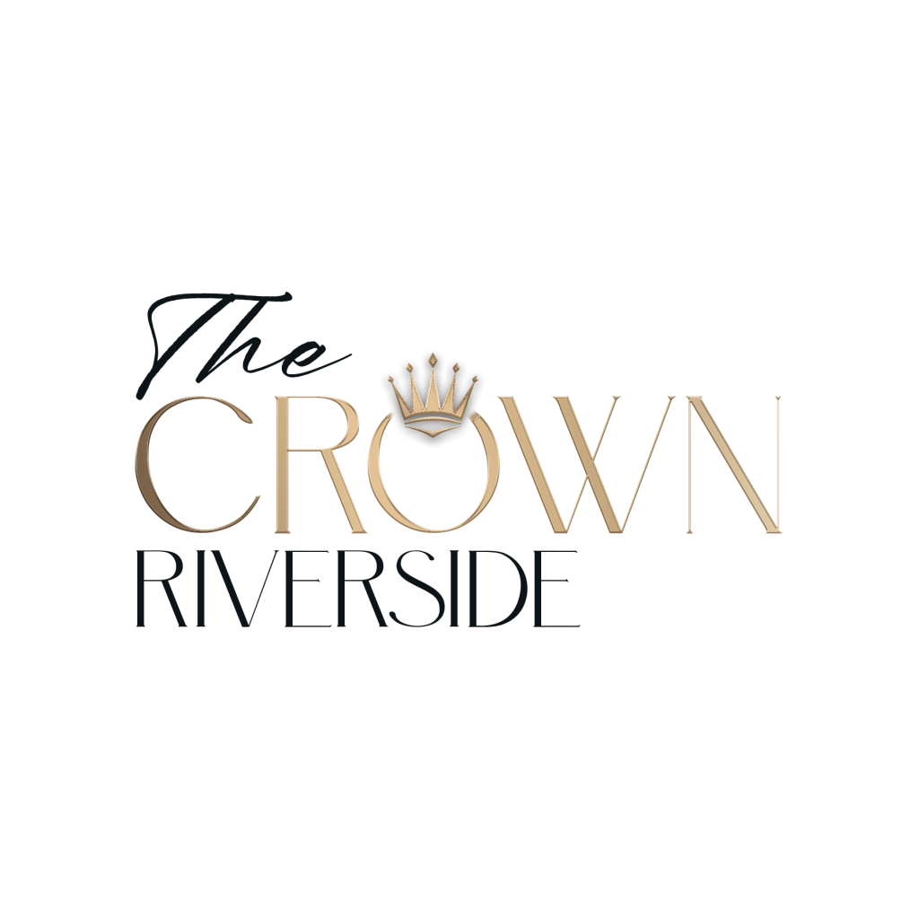 The Crown Riverside – Logo nền trắng
